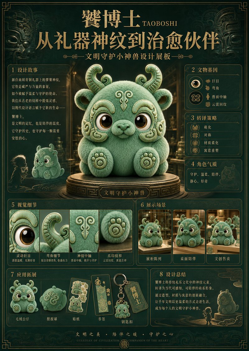 符号转译方法：饕博士 IP