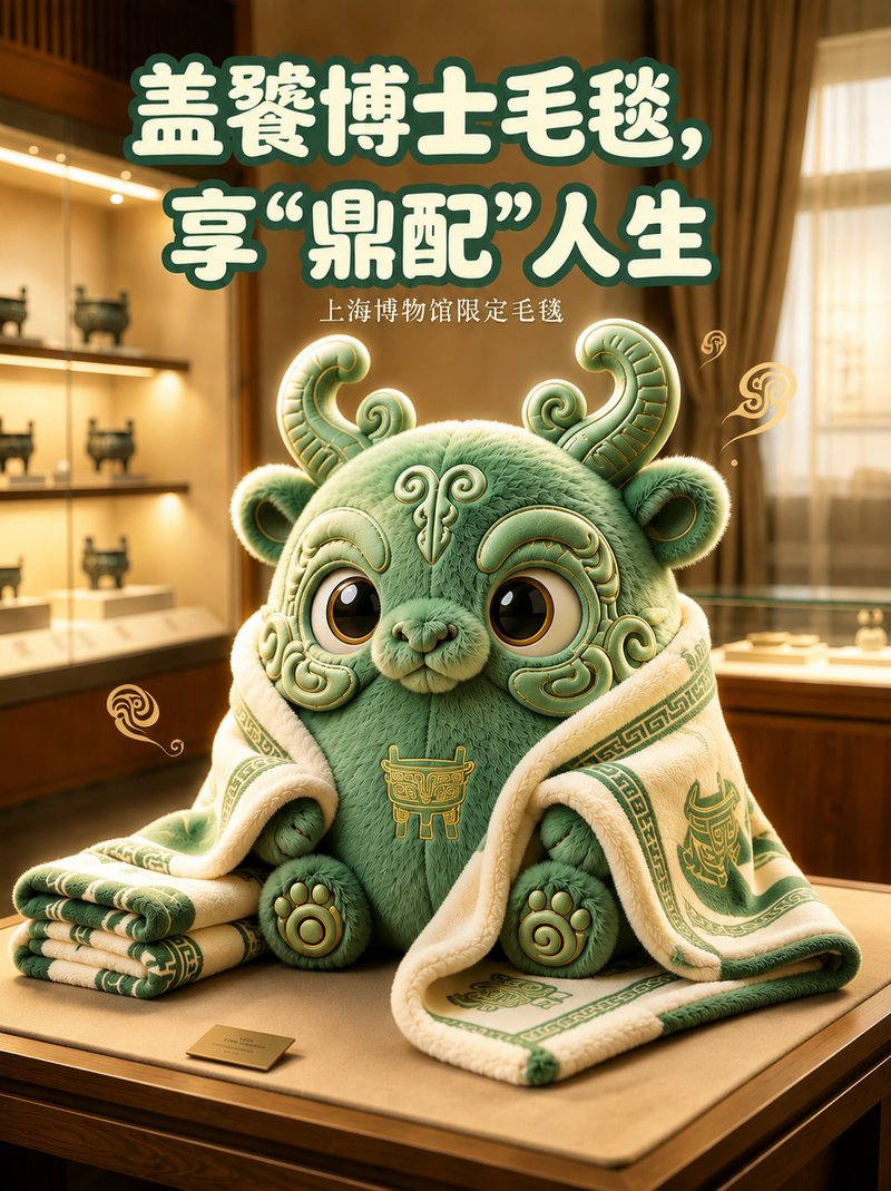 海报002：饕博士毛毯