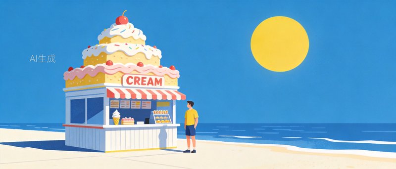 海滨甜品店 夏日冰激凌_02